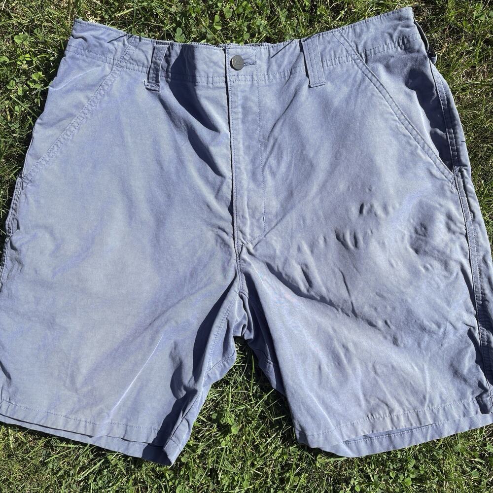 Wrangler Outdoor Series Men's Shorts w Stretch Relaxed Fit Tech Pocket Blue 36